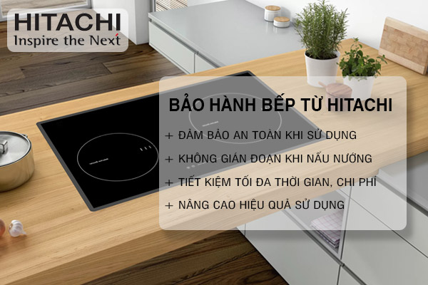 bảo hành bếp từ Hitachi