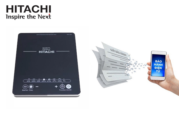 cách check bảo hành bếp từ Hitachi