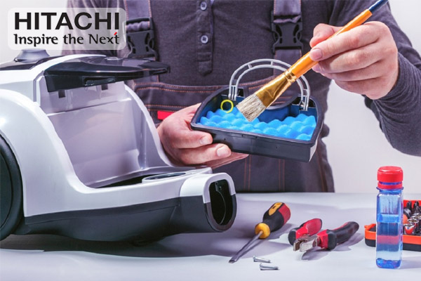 quy trình bảo hành máy hút bụi Hitachi