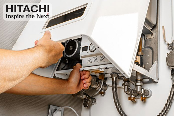 quy trình bảo hành máy nước nóng Hitachi