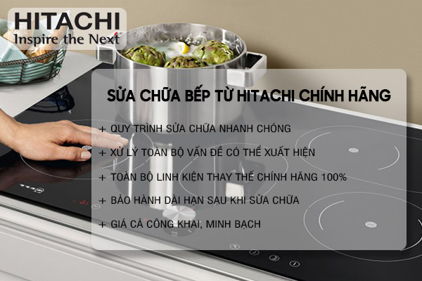 sửa chữa bếp từ Hitachi chính hãng
