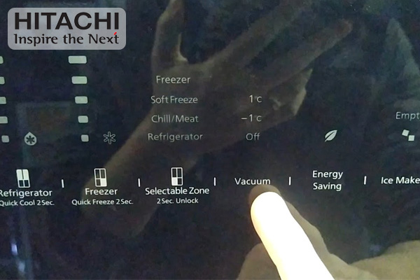 tủ lạnh Hitachi báo lỗi F3 01 là bị sao