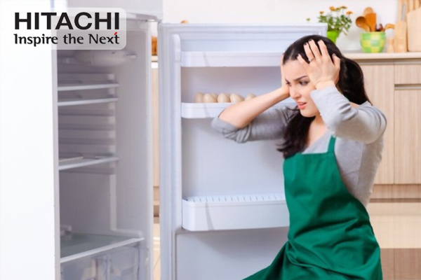 tủ lạnh Hitachi kêu to là bị sao