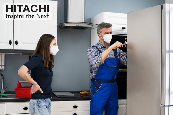 cách khắc phục lỗi tủ lạnh Hitachi không mở được cánh