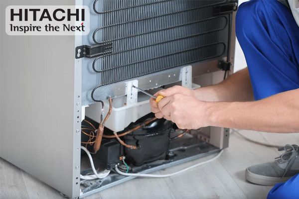 cách khắc phục tình trạng tủ lạnh Hitachi báo lỗi OP