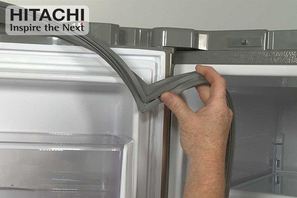 dấu hiệu nhận biết gioăng tủ lạnh Hitachi bị hỏng